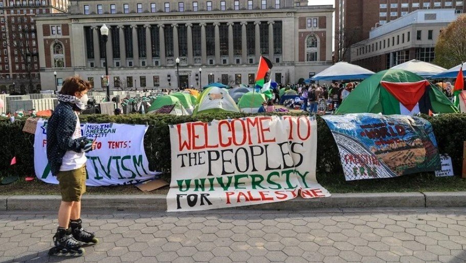 ABD Üniversitelerinde Gazze’ye Destek Rüzgarı: Protestolar Hızla Büyüyor