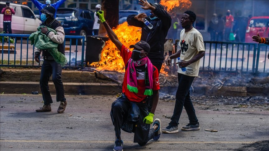 Kenya'da Vergi Protestoları